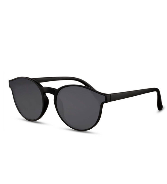 Czarne futurystyczne okulary przeciwsłoneczne Otok