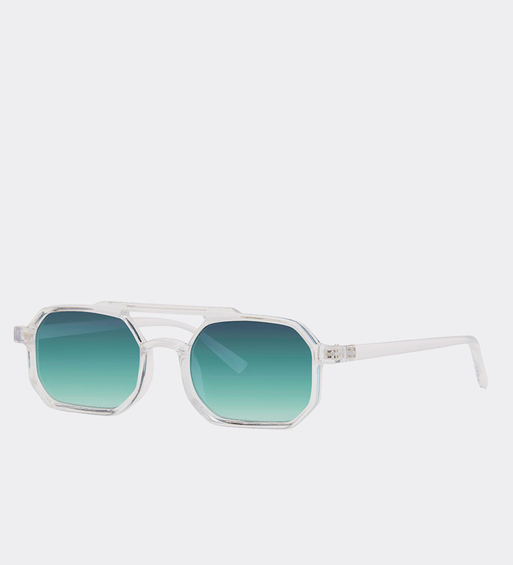 Unisex okulary przeciwsłoneczne mini pilotki Dune Green