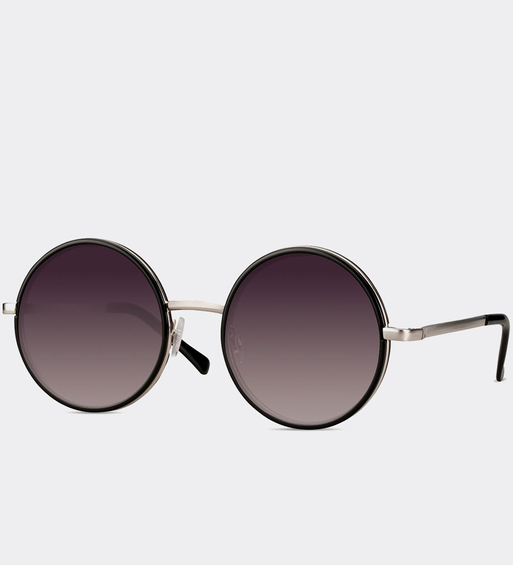 Okrągłe okulary przeciwsłoneczne UV400 Cusco Black