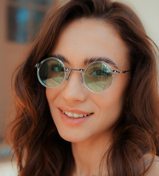Okulary lenonki 2025 Mali Green