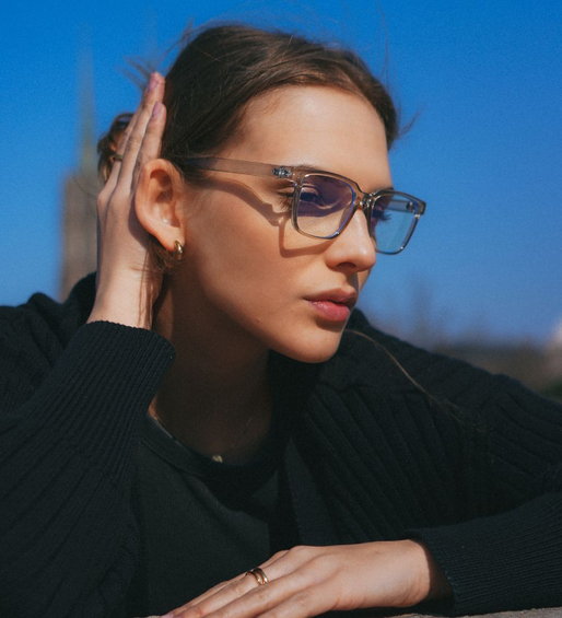 Oprawki do komputera z filtrem Blue Light Blocker James Clear