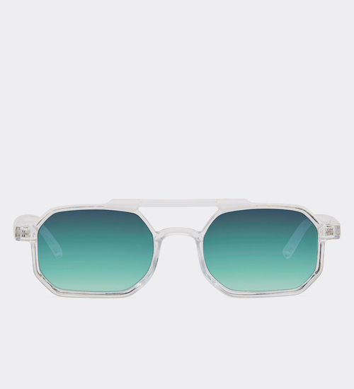Unisex okulary przeciwsłoneczne mini pilotki Dune Green