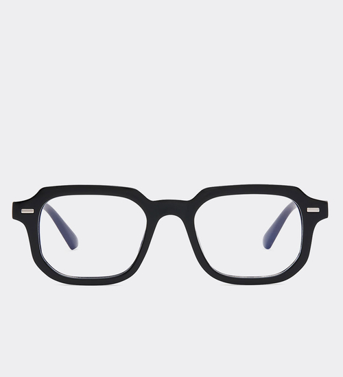 Prostokątne oprawki do komputera z filtrem Blue Light Blocker Bennett Black