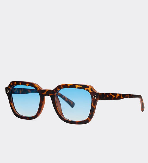 Kwadratowe okulary przeciwsłoneczne Lima Blue/Panther