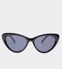 Okulary przeciwsłoneczne damskie kocie oczy z polaryzacją UV Phoenix Black
