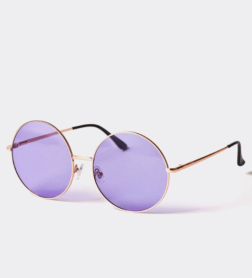 Okulary lenonki XL fioletowe Jaipur Violet