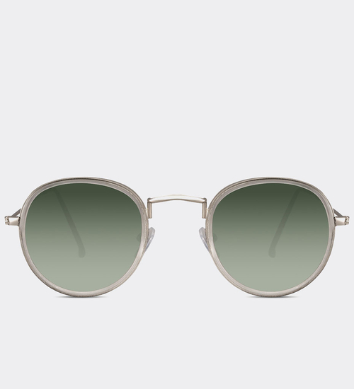 Okulary przeciwsłoneczne oversize UV400 Tulum Green