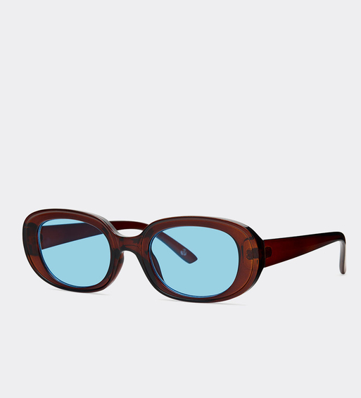 Owalne okulary przeciwsłoneczne Louisville Blue