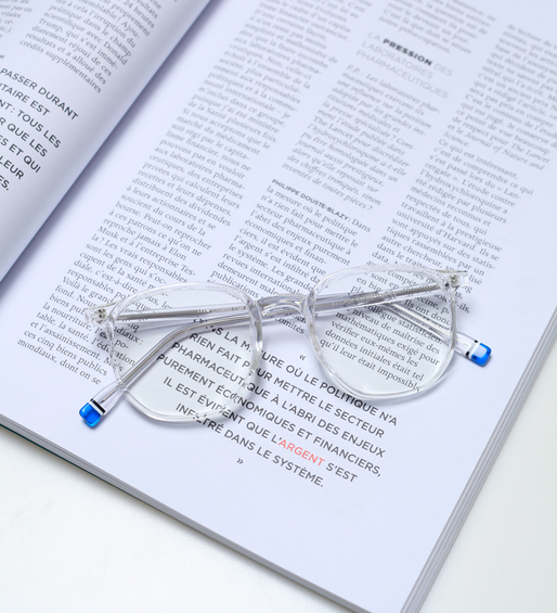 Okulary z filtrem do komputera / okulary korekcyjne transparentne Addison Clear