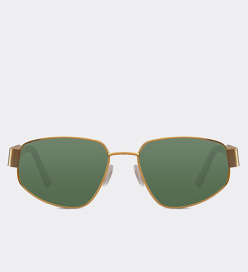 Wyraziste okulary przeciwsłoneczne UV 400 Texas Gold