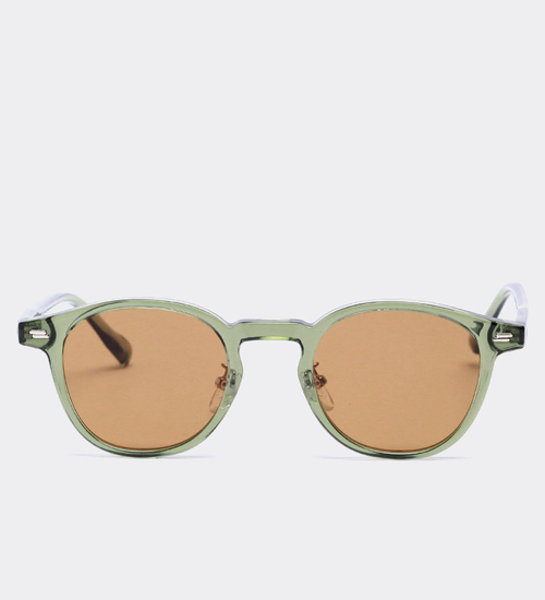 Okulary przeciwsłoneczne owalne unisex z polaryzacją UV400 – Colorado Green/Brown