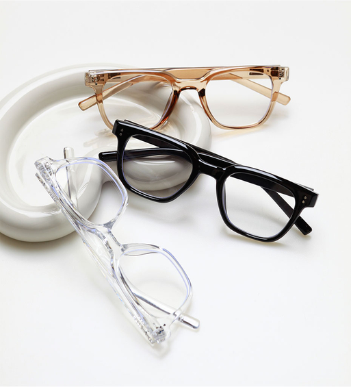 Okulary z filtrem do komputera / okulary korekcyjne transparentne Tracy Tea