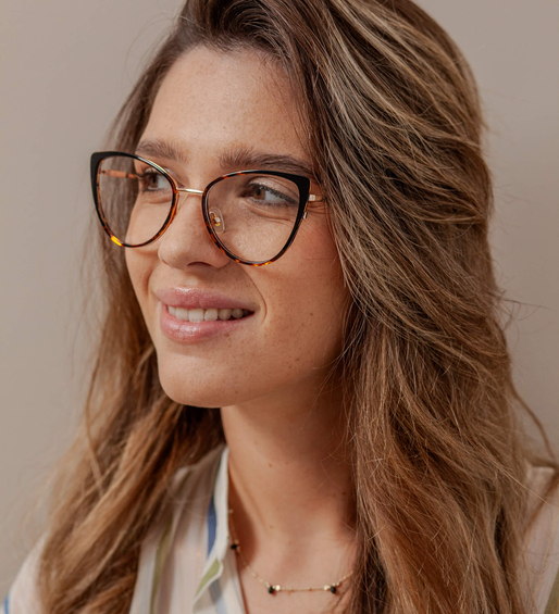 Oprawki kocie oczy oraz okulary z filtrem do komputera Perth Panther