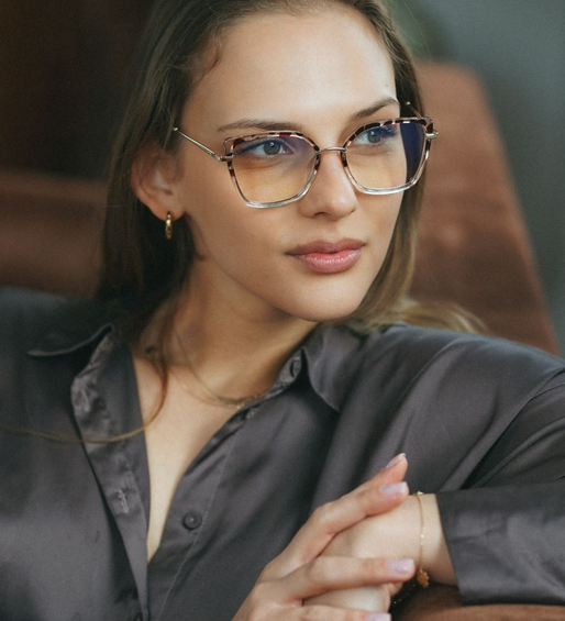 Okulary do pracy przy komputerze / oprawki korekcyjne Rosie Panther