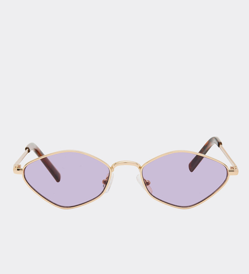 Prostokątne okulary przeciwsłoneczne UV 400 Breeze Violet