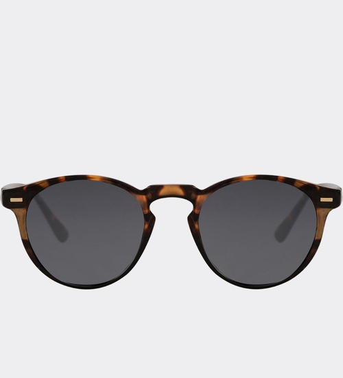 Owalne klasyczne okulary przeciwsłoneczne Dakota Panther