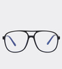 Oprawki pilotki z filtrem Blue Light Blocker Levi Black