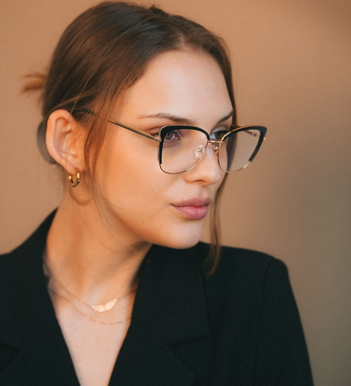 Okulary do pracy przy komputerze / oprawki korekcyjne Ruby Black