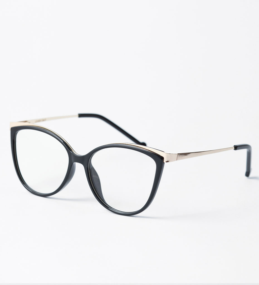Eleganckie okulary do pracy przy komputerze Palermo Black