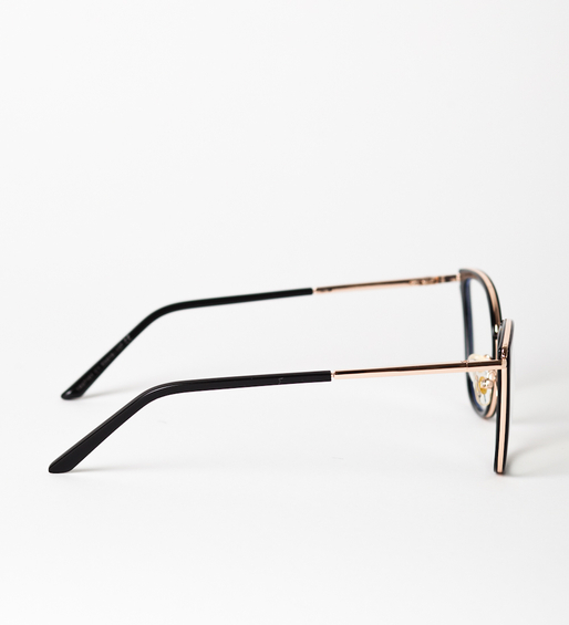 Okulary do ekranu i oprawki czarne koty Wellington Black