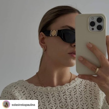 Okulary przeciwsłoneczne prostokątne Sucre Black