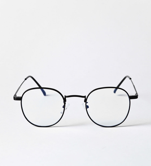 Okulary do komputera i oprawki metalowe Messina Black