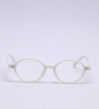 Okulary zerówki do komputera  / okulary korekcyjne owalne Penelope White