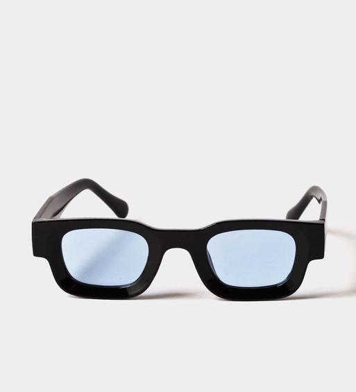 Prostokątne okulary przeciwsłoneczne Rodos Black&Blue