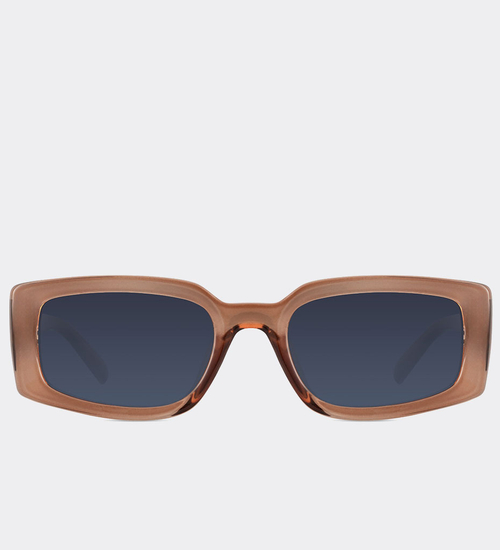 Okulary przeciwsłoneczne damskie prostokątne UV400 Cartagena Tea