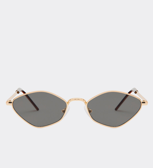 Prostokątne okulary przeciwsłoneczne UV 400 Breeze Black