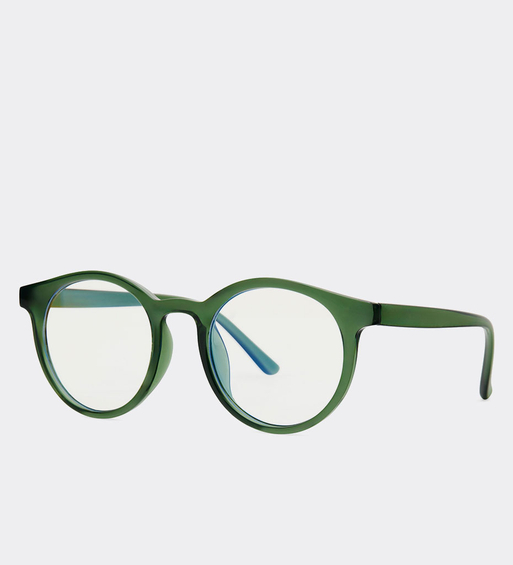 Okulary do pracy przy komputerze okrągłe Simon Green