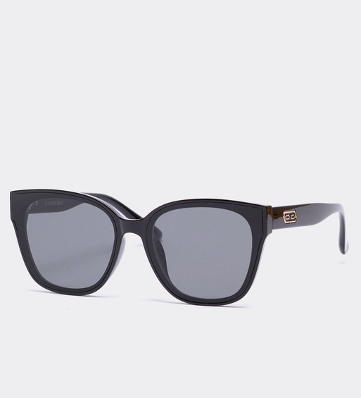 Okulary przeciwsłoneczne z soczewką nylonową i filtrem UV damskie Cabo Black