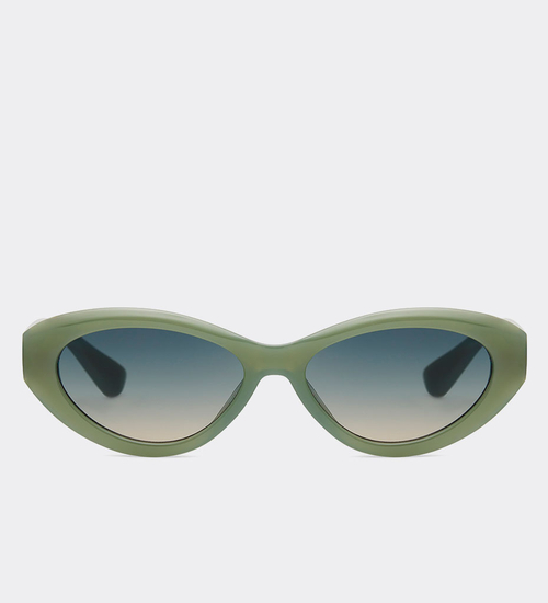 Damskie okulary przeciwsłoneczne retro UV 400 Emilia Green