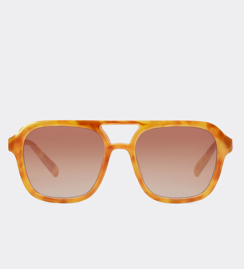 Unisex okulary przeciwsłoneczne UV 400 pilotki Soleil Orange