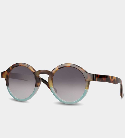 Okrągłe modne panterka okulary przeciwsłoneczne Kleo Panther/Blue