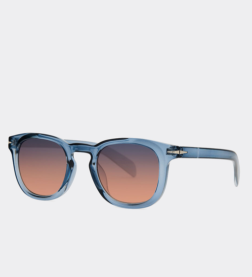 Klasyczne okulary przeciwsłoneczne UV400 Petra Blue/Orange