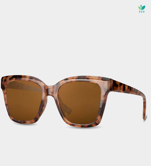 Duże kwadratowe panterka okulary przeciwsłoneczne Bolivia Panther