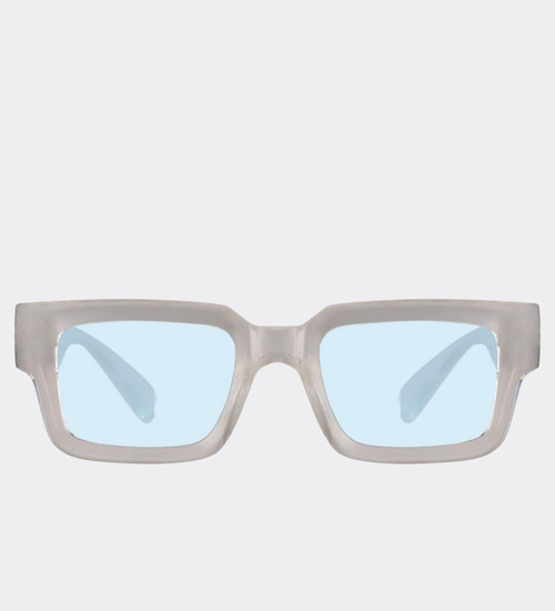 Prostokątne okulary przeciwsłoneczne Rwanda Blue