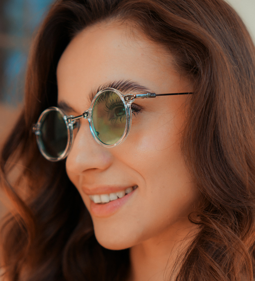 Okulary lenonki 2025 Mali Green