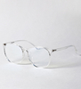 Okulary do komputera oversize przezroczyste Novara Clear