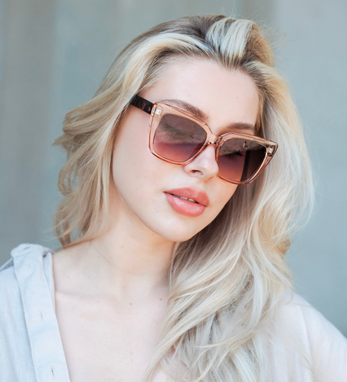 Duże oprawki koty oversize okulary 2025 Lisa Tea