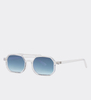 Unisex okulary przeciwsłoneczne mini pilotki Dune Blue