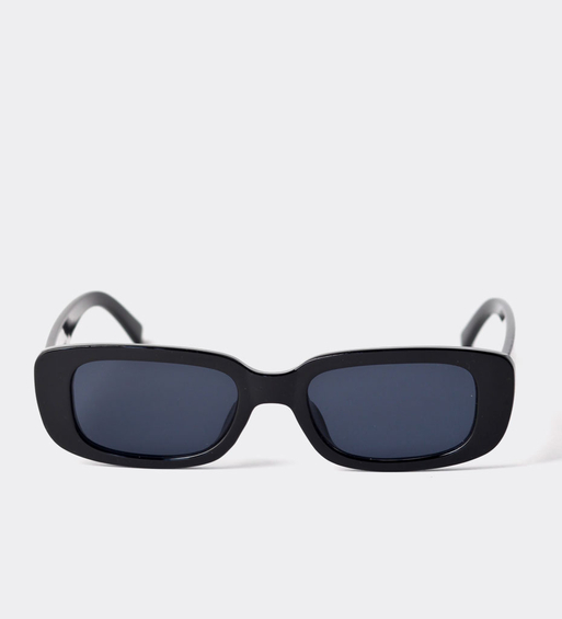 Prostokątne okulary przeciwsłoneczne Cairo Black