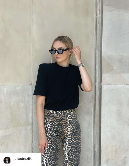 Prostokątne okulary przeciwsłoneczne Rodos Black&Blue