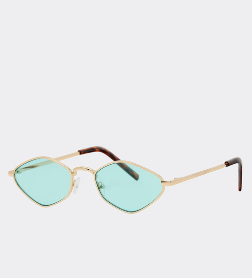 Prostokątne okulary przeciwsłoneczne UV 400 Breeze Blue