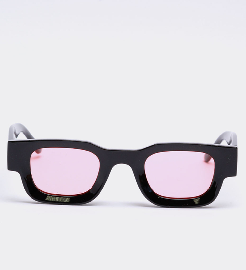 Z polaryzacją różowe soczewki okulary Rodos Black/Pink