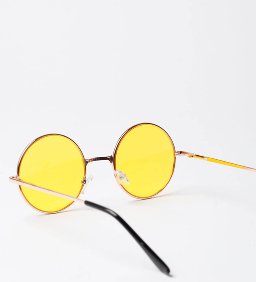 Okulary lenonki żółte Liverpool Yellow