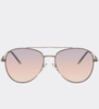 Klasyczne okulary przeciwsłoneczne awiator Fiji Pink