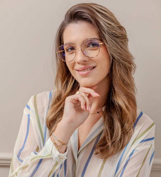 Delikatne oprawki damskie koty Albury Panther