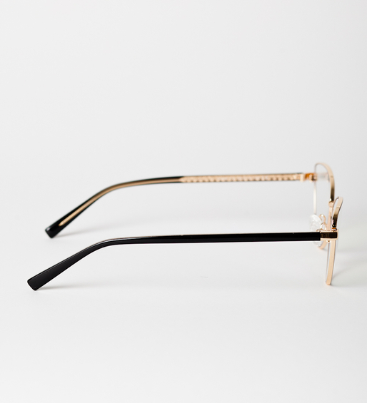 Okulary z filtrem do komputera i oprawki koty Lismore Black